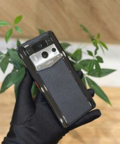 Vertu Meta 2 web 3.0 stell Lưng bọc da bê chính hãng